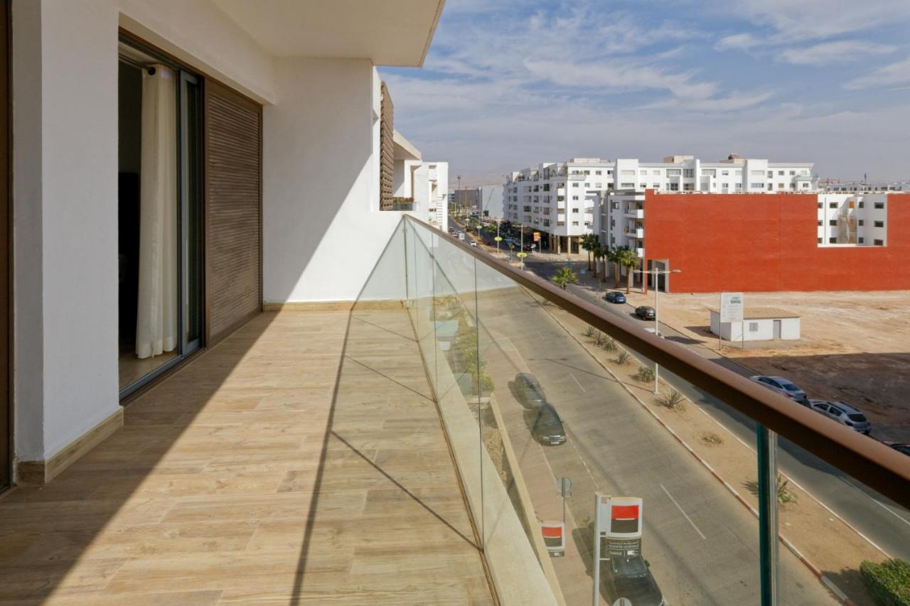 Luxury Apartment 100Sqm With Pool Near Beach Wifi Unlimited With Optical Fiber Agadir Exterior photo