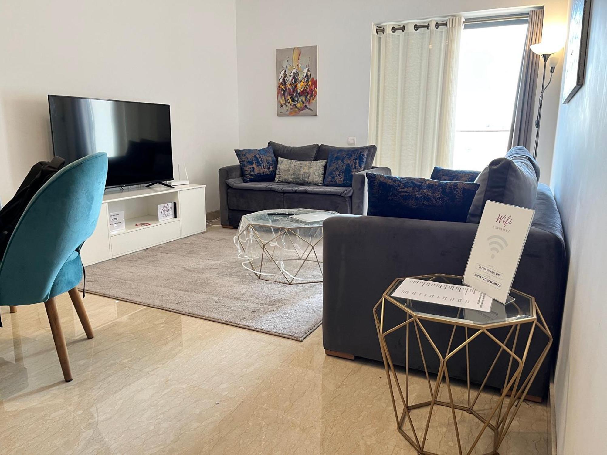 Luxury Apartment 100Sqm With Pool Near Beach Wifi Unlimited With Optical Fiber Agadir Exterior photo